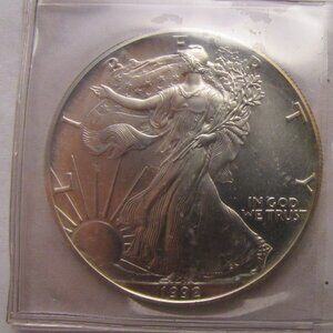 1992 1ounce Silver Dollar